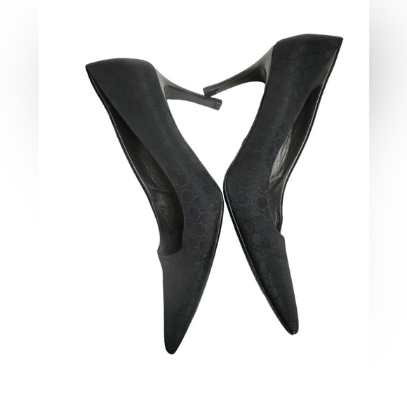 Gucci Shoes - GUCCI Vintage GG Monogram Logo Pumps Heels US39.5 Pointed Toe shoes